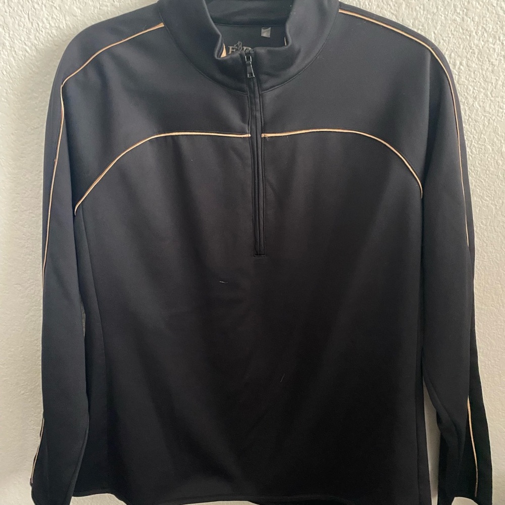 EP Pro Black Top with Gold Details